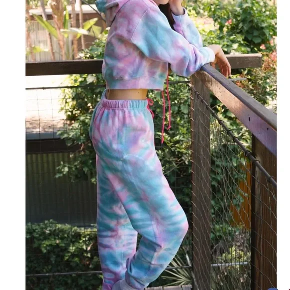 Danzy Pants Jumpsuits Danzy Tie Dye Sorbet Sweatpants Poshmark